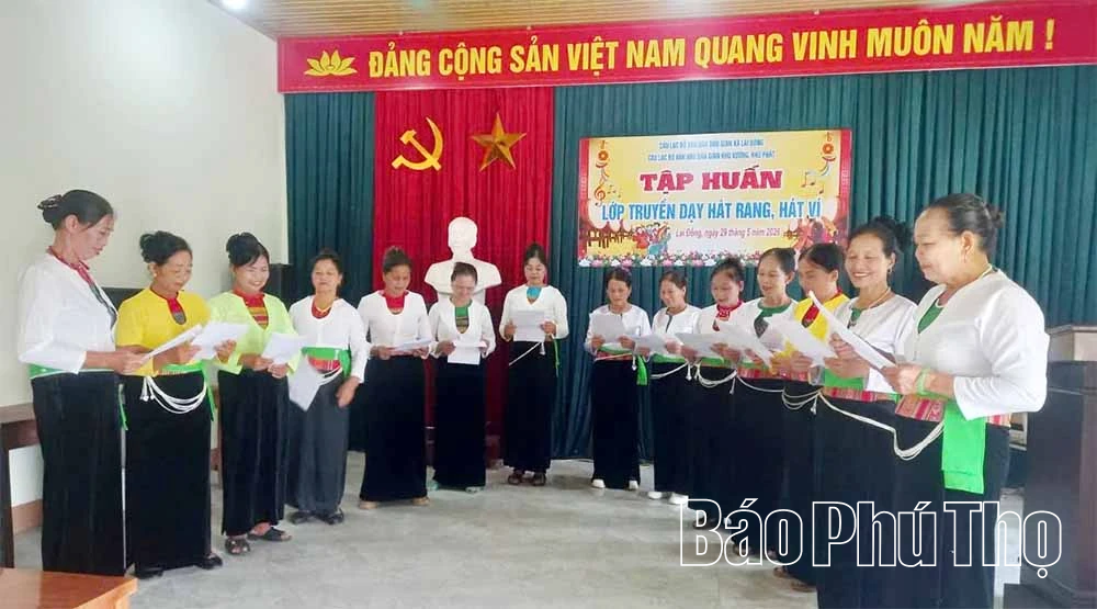 Ví, rang lắng đọng hồn Mường