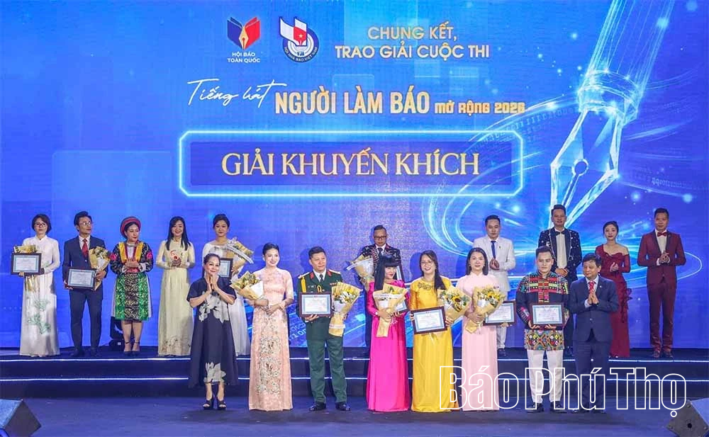Hội Nhà báo tỉnh, Báo và phát thanh, truyền hình Phú Thọ, Tạp chí Văn nghệ Đất Tổ đạt giải thưởng tại Hội Báo toàn quốc 2026