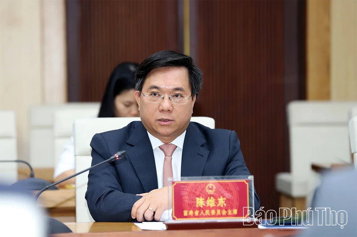Phú Thọ đẩy mạnh hợp tác với các tập đoàn tài chính, xây dựng hàng đầu Trung Quốc