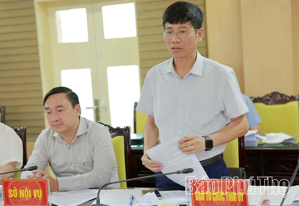 Thẩm tra một số nội dung trình tại Kỳ họp thứ Ba, HĐND tỉnh