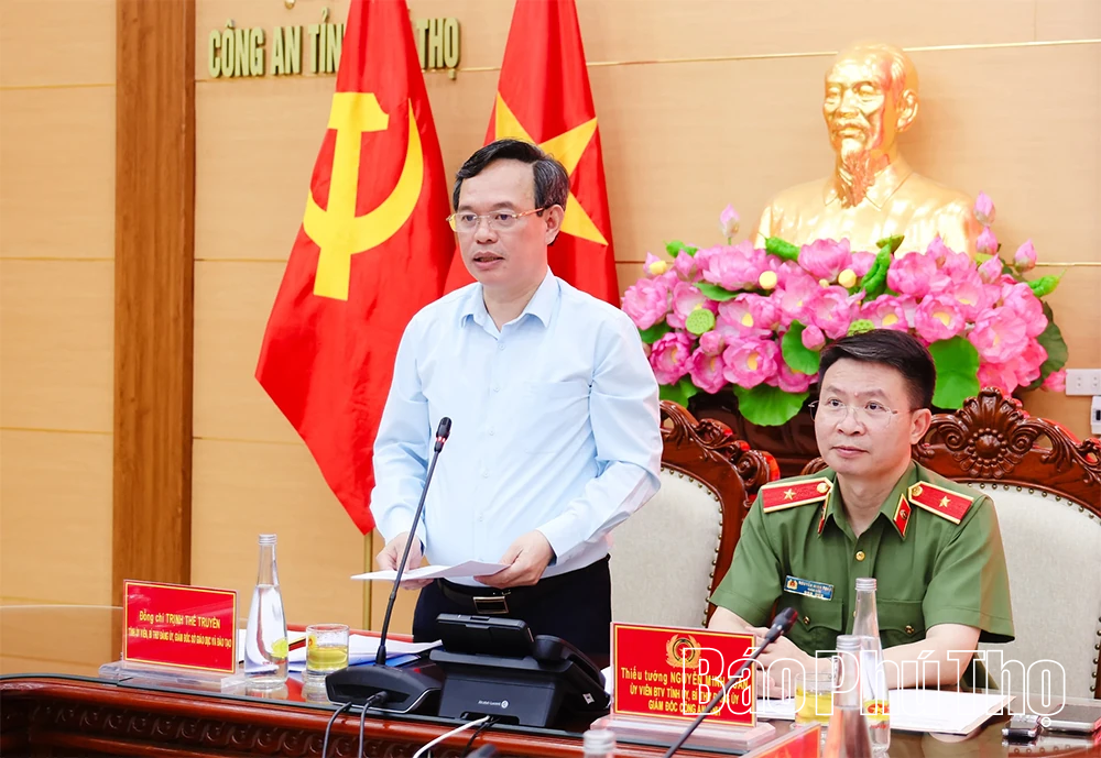 Phú Thọ tiên phong tổ chức hội nghị trực tuyến toàn tỉnh về phòng ngừa vi phạm pháp luật trong lứa tuổi học sinh