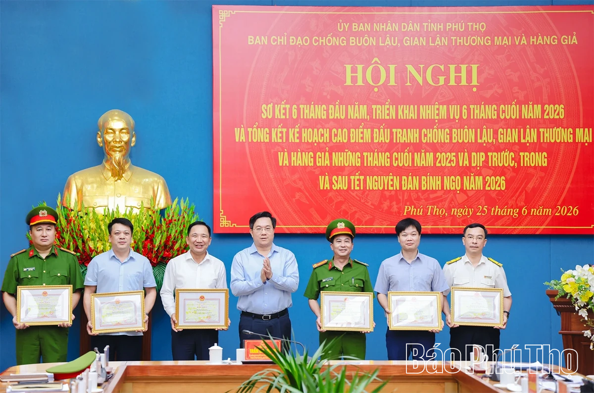 Sơ kết công tác chống buôn lậu, gian lận thương mại và hàng giả 6 tháng đầu năm