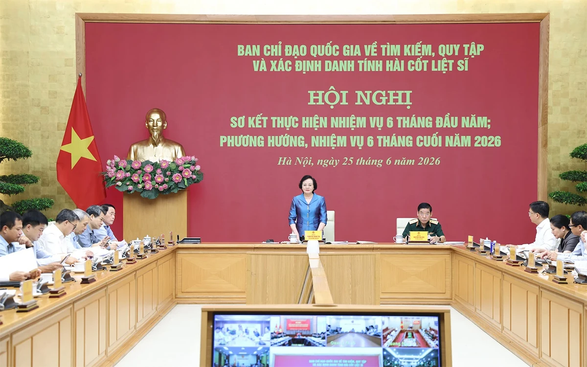 Quyết liệt, đồng bộ trong công tác tìm kiếm, quy tập và xác định danh tính hài cốt liệt sĩ