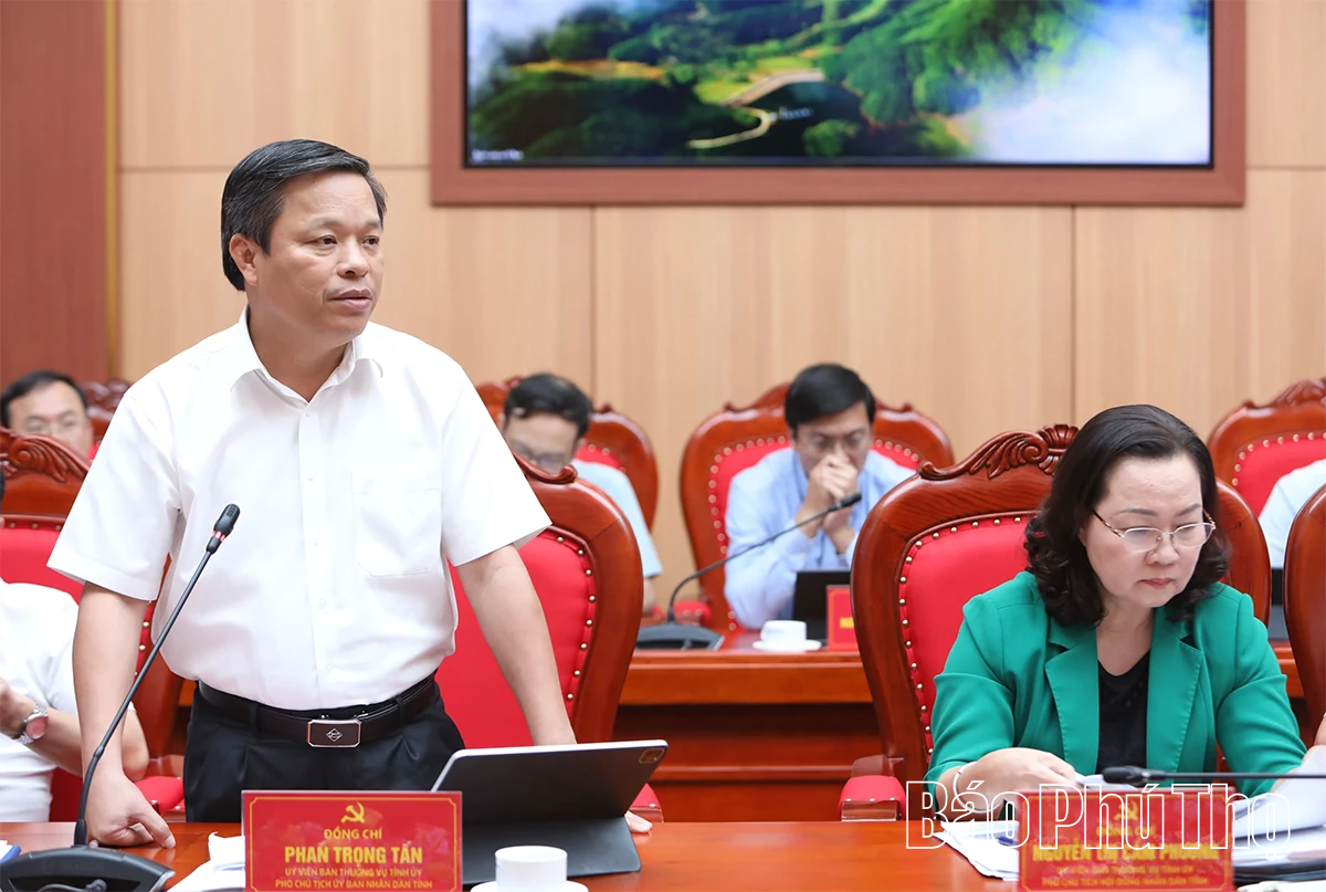 Ban Thường vụ Tỉnh ủy xem xét, cho ý kiến nhiều nội dung quan trọng