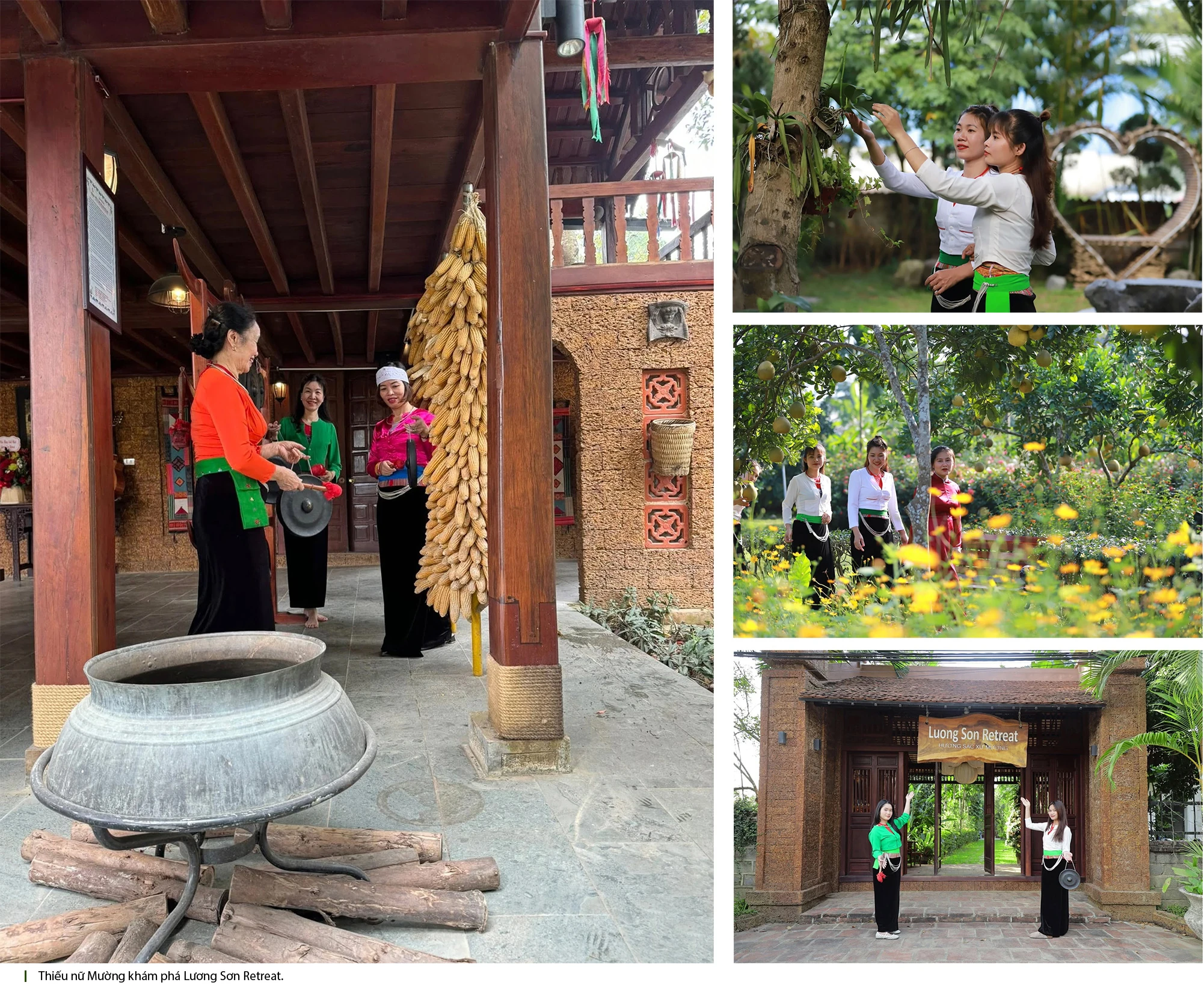 Lương Sơn Retreat - Dấu ấn một năm kiến tạo điểm đến nghỉ dưỡng và trải nghiệm văn hóa Mường