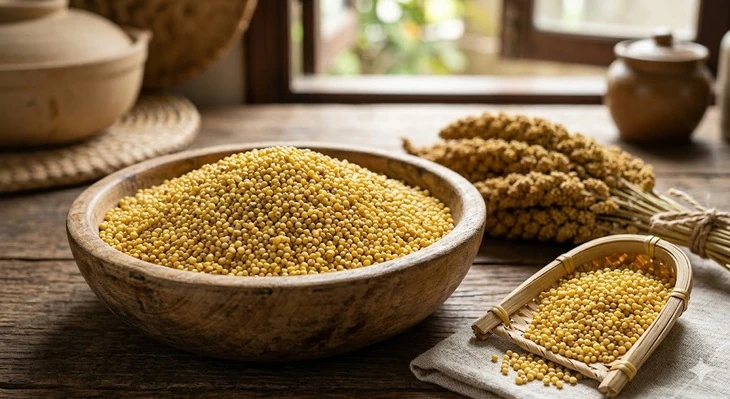 Hạt kê - thực phẩm tốt cho người tỳ vị hư yếu