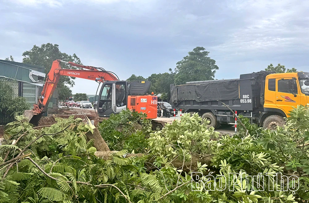 Các xã: Hội Thịnh, Tề Lỗ, Vĩnh Thành hoàn thành công tác bồi thường, giải phóng mặt bằng Dự án cải tạo, mở rộng Quốc lộ 2 đoạn Vĩnh Yên - Việt Trì