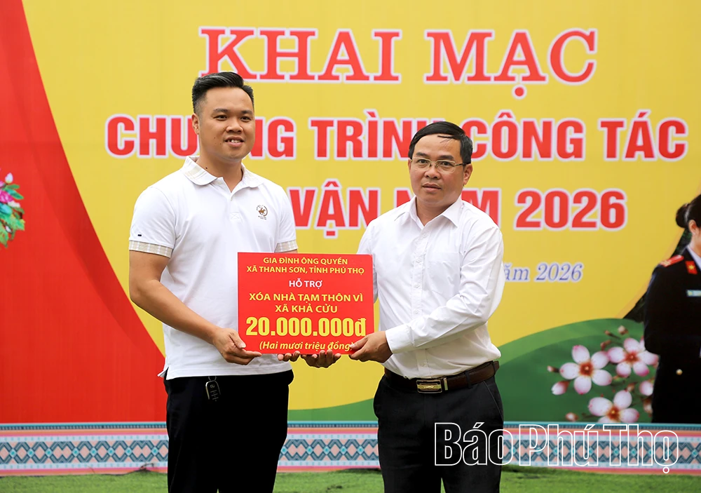 Khả Cửu ra quân triển khai Chương trình công tác dân vận năm 2026
