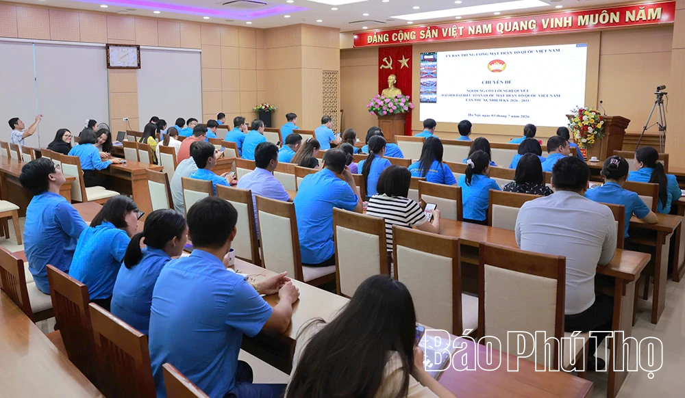 Quán triệt Nghị quyết Đại hội XI Mặt trận Tổ quốc Việt Nam và Nghị quyết Đại hội XIV Công đoàn Việt Nam