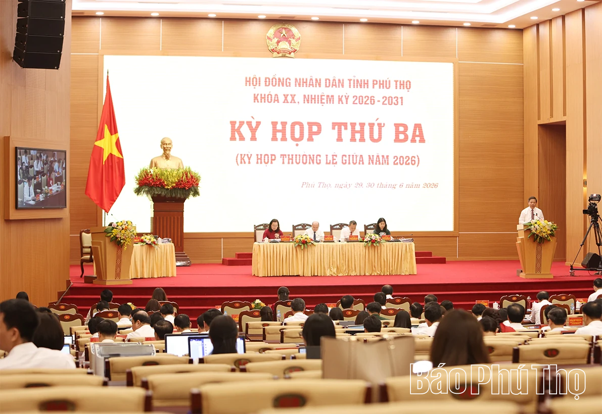 Kỳ họp thứ Ba, HĐND tỉnh khóa XX: Đánh giá tình hình phát triển kinh tế - xã hội 6 tháng đầu năm 2026