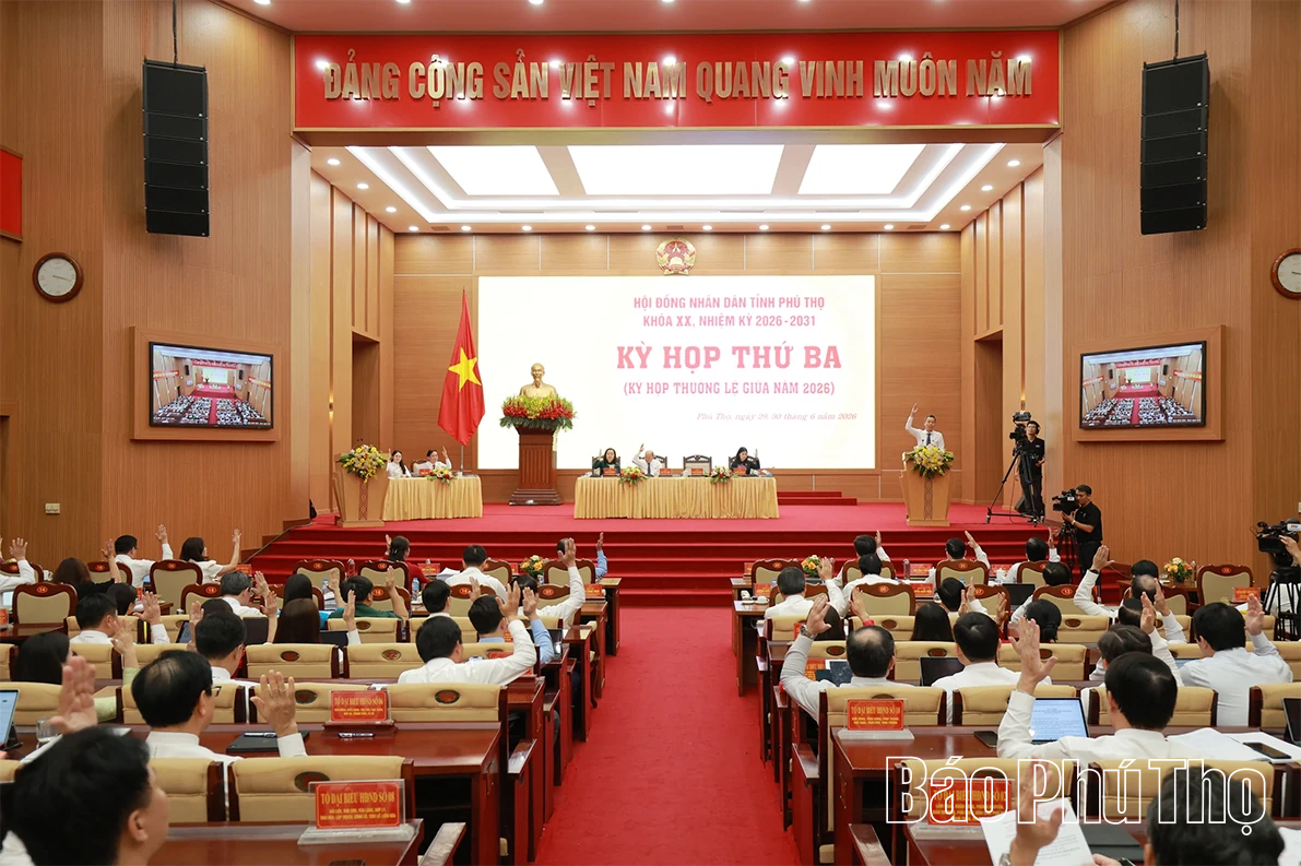 Bế mạc Kỳ họp thứ Ba, HĐND tỉnh khóa XX: Khẳng định bản lĩnh tăng trưởng và đổi mới tư duy quản trị