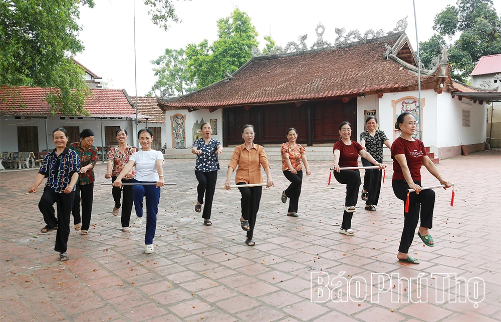 Sân tập cộng đồng - nơi tuổi già thêm vui, thêm khỏe