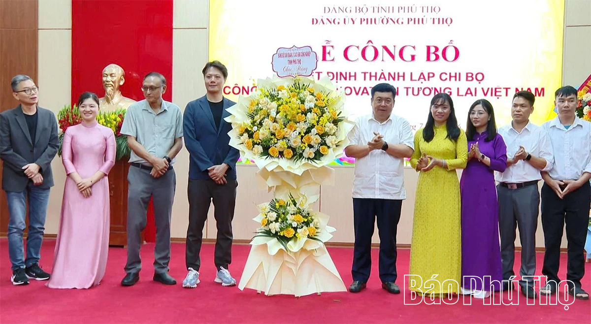 Thành lập Chi bộ công ty TNHH Innovation Tương lai Việt Nam