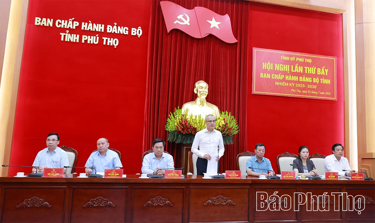 Hội nghị Ban Chấp hành Đảng bộ tỉnh lần thứ Bảy: Quyết liệt hành động, hoàn thành toàn diện các mục tiêu năm 2026