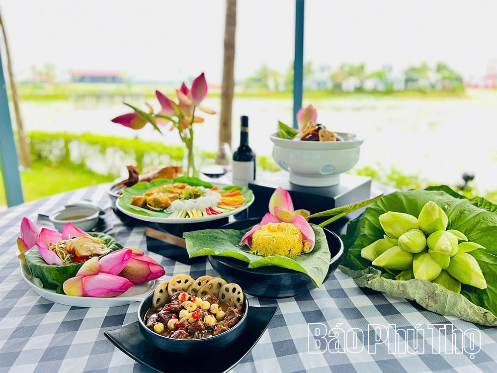 Sắc sen mùa Hạ - Điểm nhấn xanh giữa lòng Vườn Vua