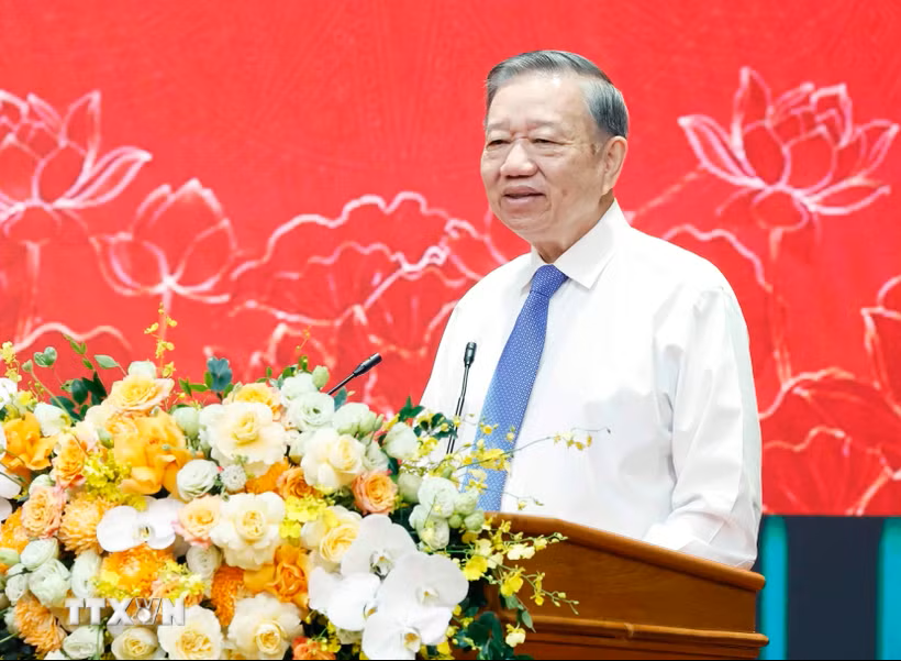 Tổng Bí thư, Chủ tịch nước Tô Lâm: Xây dựng lực lượng kỹ thuật nghiệp vụ là chuyên gia hàng đầu về KHCN