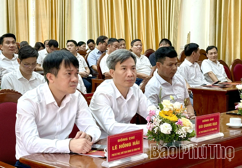Đảng ủy xã Thổ Tang triển khai nhiệm vụ 6 tháng cuối năm