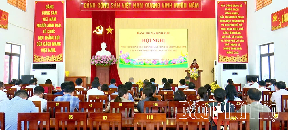 Đảng ủy xã Bình Phú triển khai nhiệm vụ 6 tháng cuối năm 2026