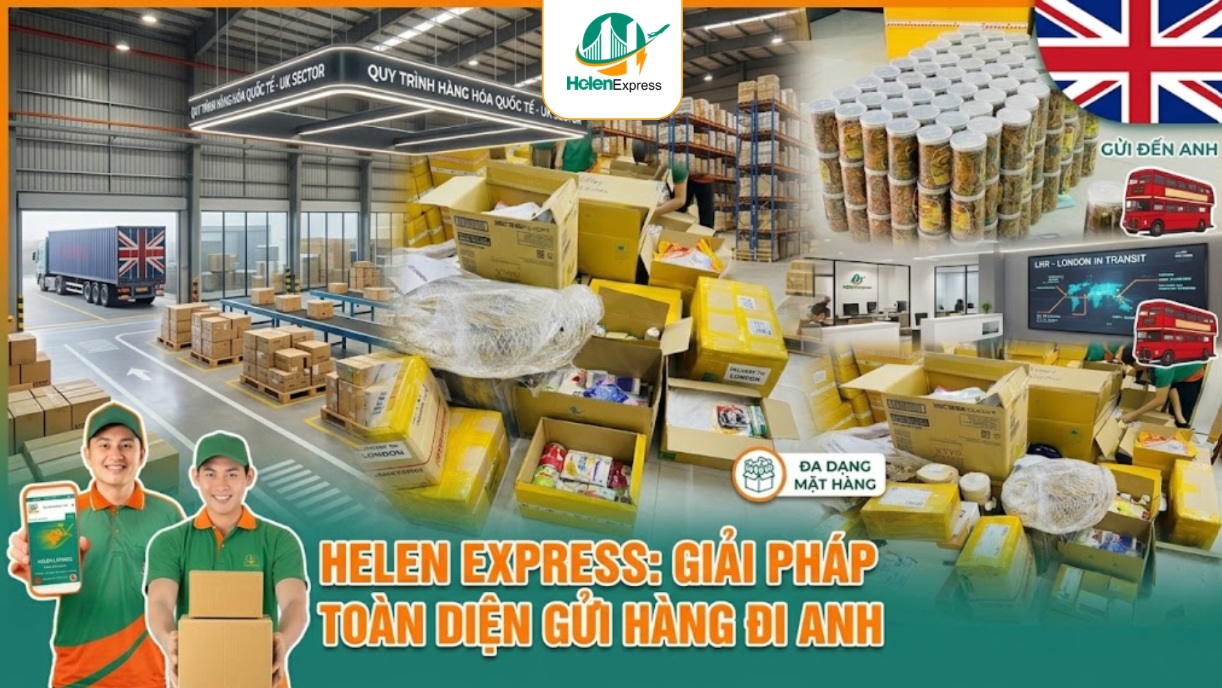 Gửi hàng đi Anh từ Việt Nam: Đừng đánh đồng thị trường Anh với khối EU 