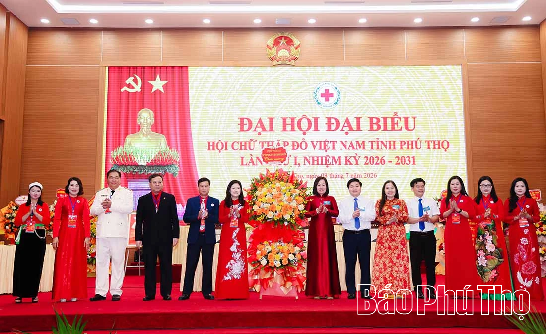 Đại hội Đại biểu Hội Chữ thập đỏ Việt Nam tỉnh Phú Thọ lần thứ I, nhiệm kỳ 2026-2031