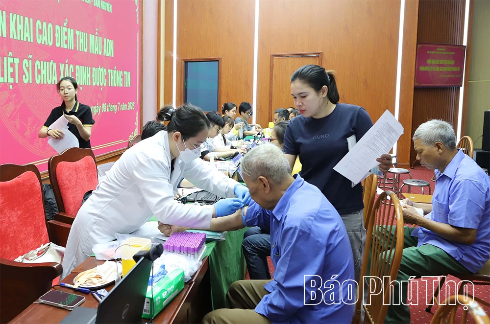Thu nhận gần 700 mẫu ADN của thân nhân liệt sĩ có hài cốt chưa xác định danh tính