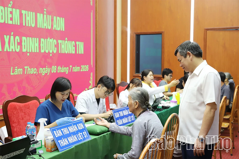 Thu nhận gần 700 mẫu ADN của thân nhân liệt sĩ có hài cốt chưa xác định danh tính