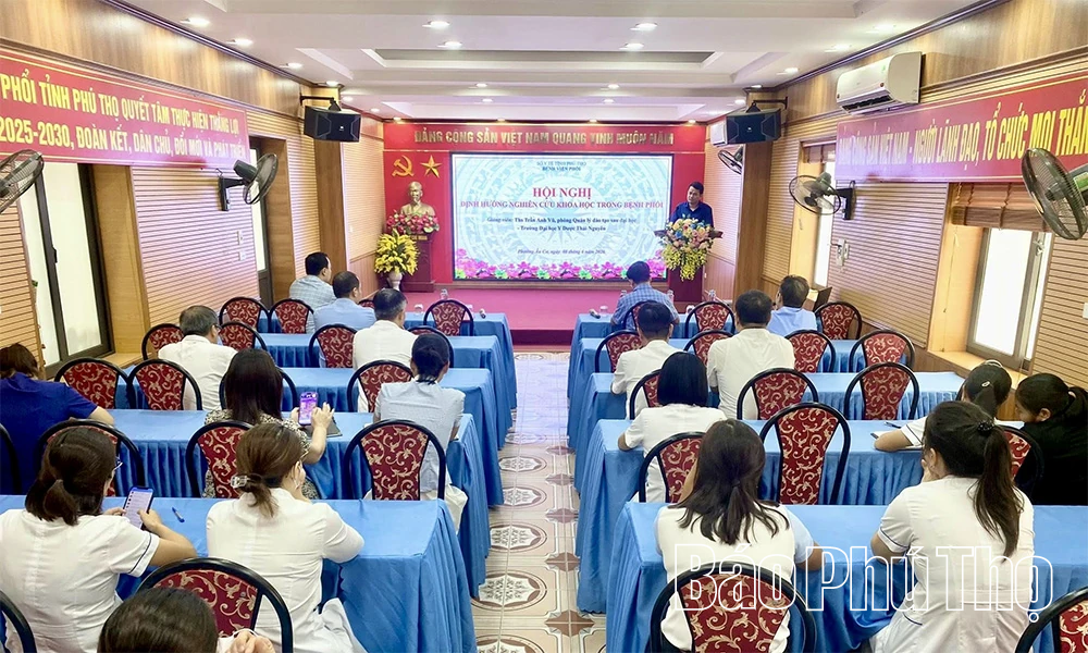 Nghiên cứu khoa học - Động lực phát triển của Bệnh viện Phổi tỉnh