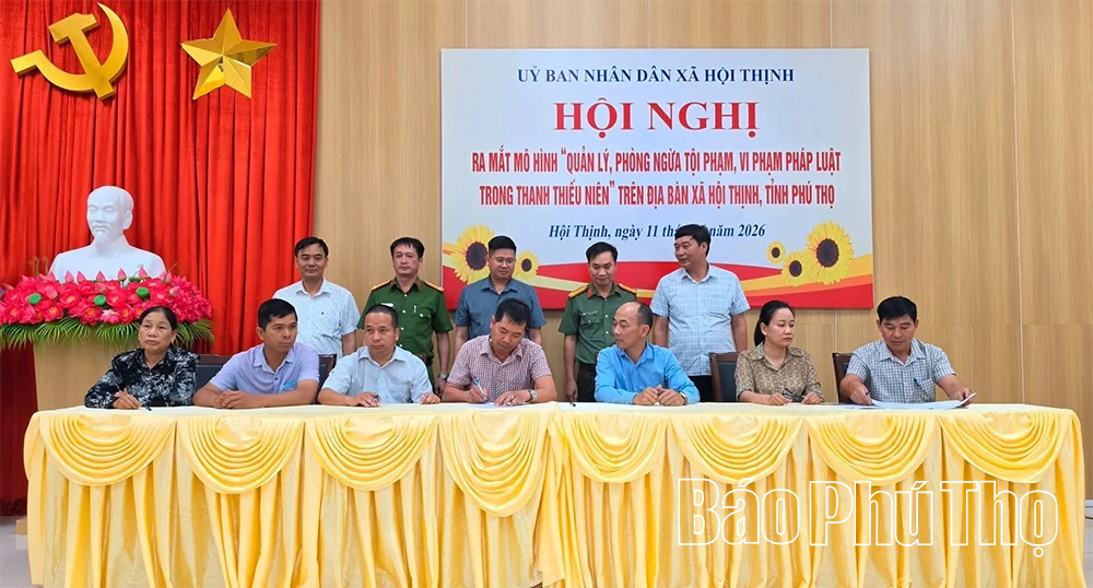 Hội Thịnh phòng ngừa thanh, thiếu niên vi phạm pháp luật