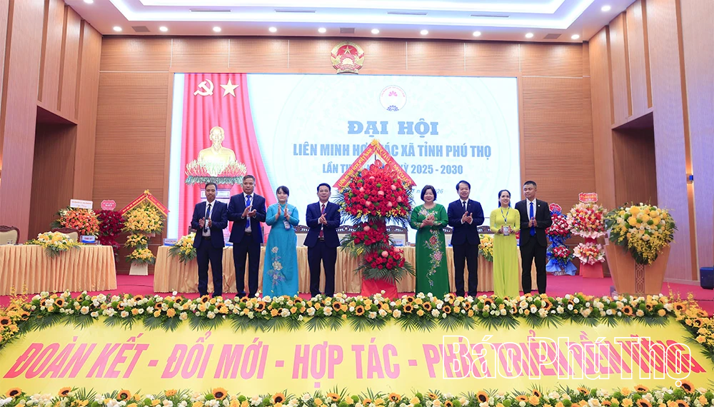 Đại hội Liên minh Hợp tác xã tỉnh Phú Thọ lần thứ I, nhiệm kỳ 2025 - 2030