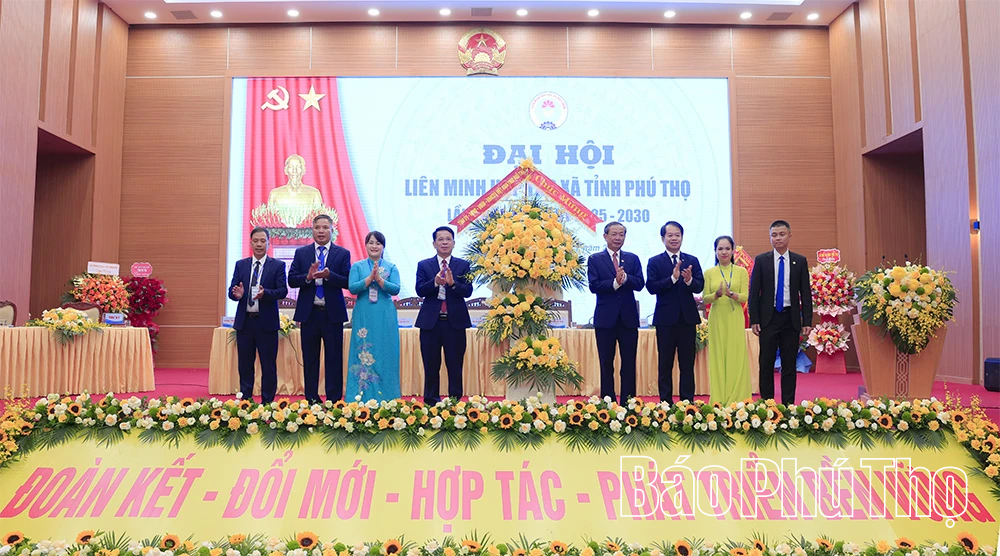 Đại hội Liên minh Hợp tác xã tỉnh Phú Thọ lần thứ I, nhiệm kỳ 2025 - 2030