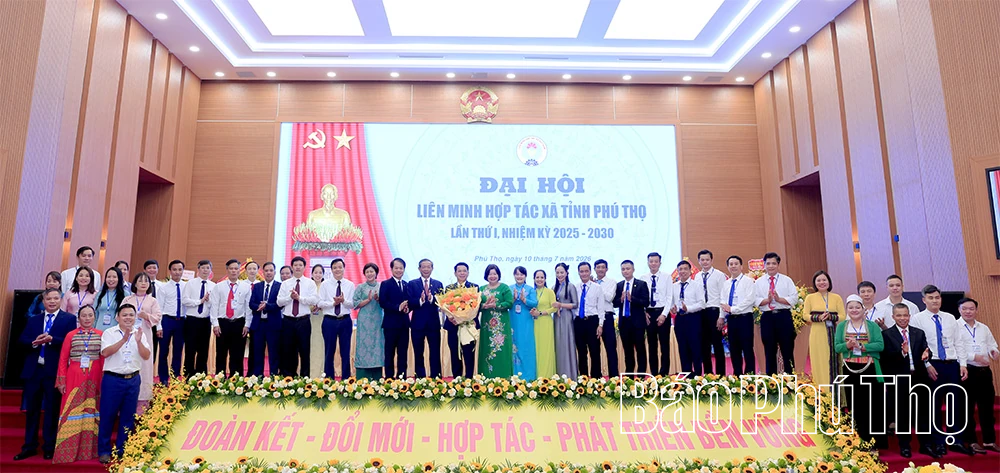 Đại hội Liên minh Hợp tác xã tỉnh Phú Thọ lần thứ I, nhiệm kỳ 2025 - 2030