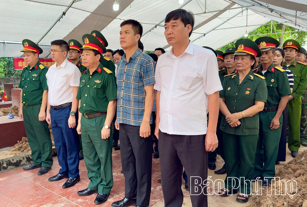 Hội Thịnh triển khai lấy mẫu ADN, số hóa dữ liệu hài cốt liệt sĩ 