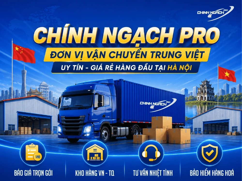 Chính Ngạch Pro - Đơn vị ký gửi hàng Trung Quốc về Việt Nam uy tín