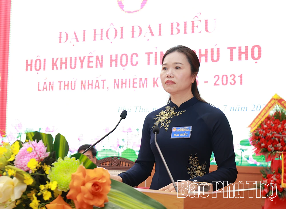 Đại hội đại biểu Hội Khuyến học tỉnh Phú Thọ lần thứ I, nhiệm kỳ 2026 - 2031