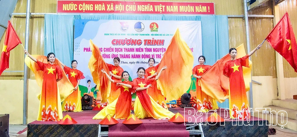 Đời sống văn hóa khởi sắc ở xã Lâm Thao