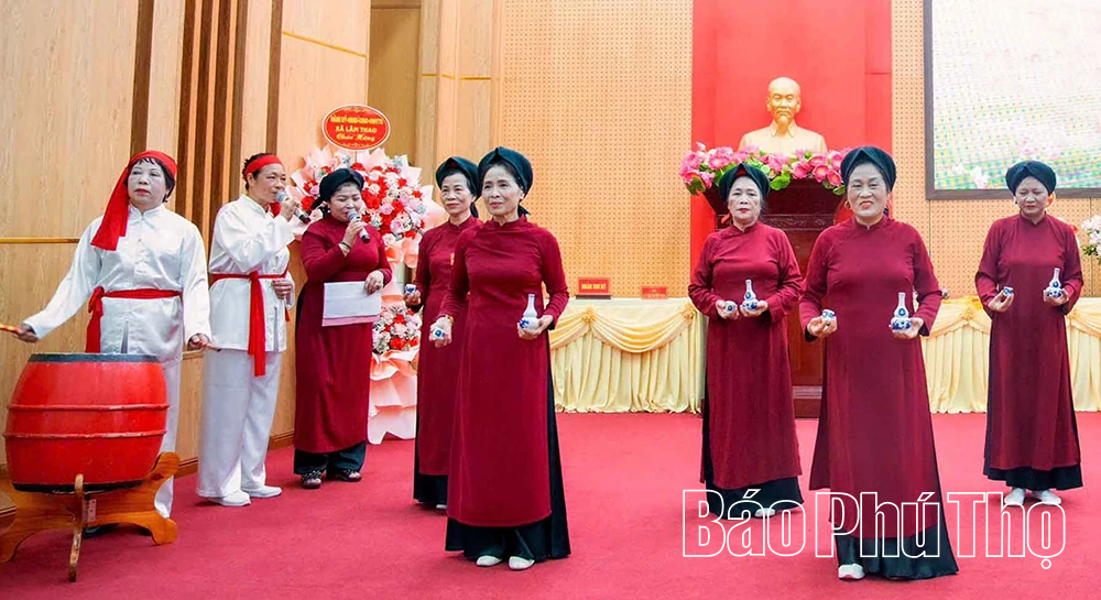 Đời sống văn hóa khởi sắc ở xã Lâm Thao