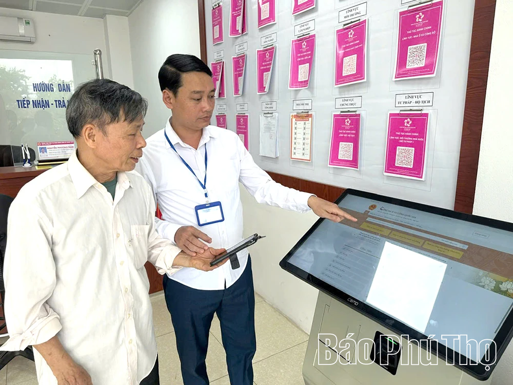 Chuyển đổi số ở xã Thanh Thủy: Lấy người dân làm trung tâm