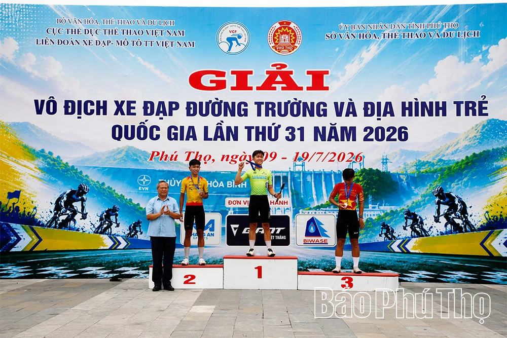 Bế mạc Giải Vô địch xe đạp đường trường và địa hình trẻ quốc gia lần thứ 31