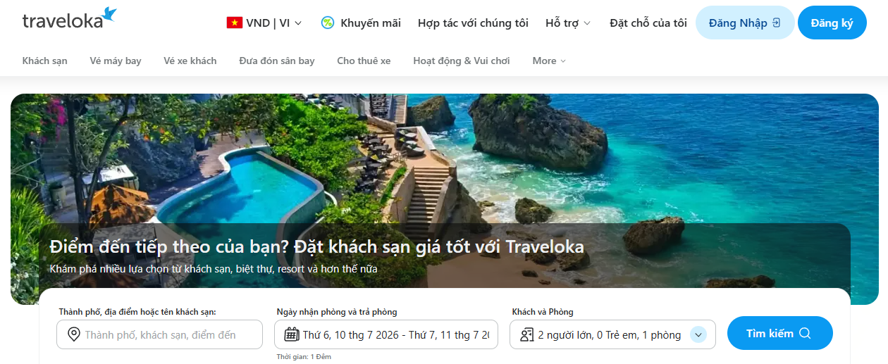 Lên kế hoạch đặt phòng nghỉ dưỡng tại Đà Lạt và Nha Trang thuận tiện cùng Traveloka 