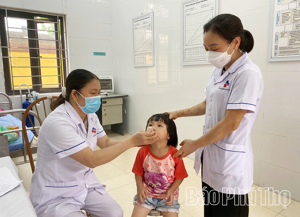 Chủ động “4 tại chỗ” phòng, chống dịch bệnh mùa mưa bão