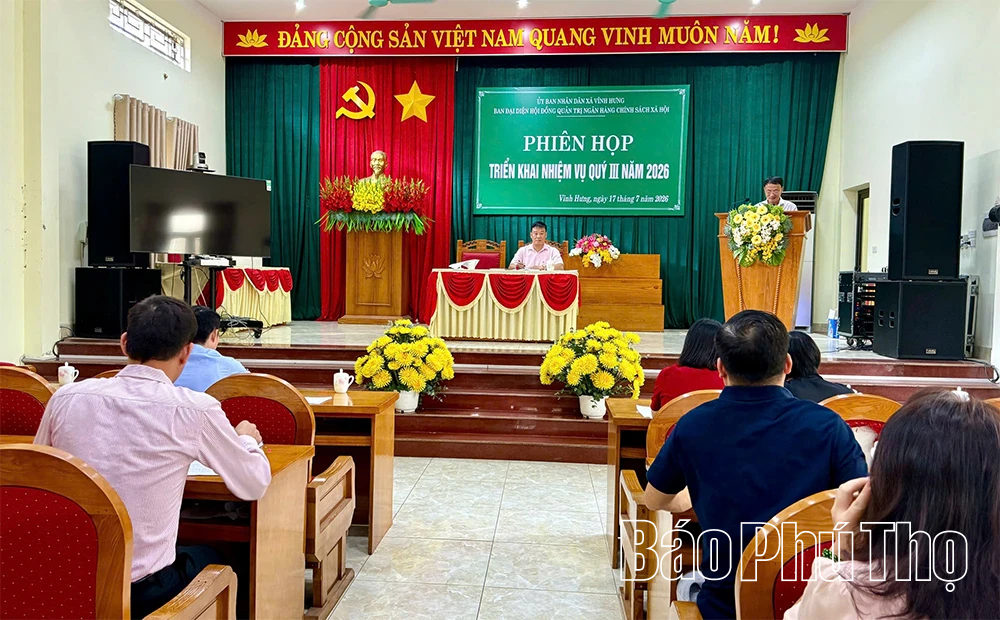 Vĩnh Hưng nâng cao hiệu quả tín dụng chính sách, thúc đẩy giảm nghèo bền vững