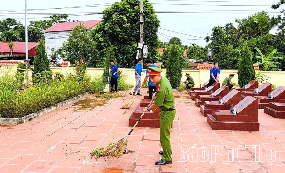 Tuổi trẻ Thọ Văn viết tiếp truyền thống “Uống nước nhớ nguồn”