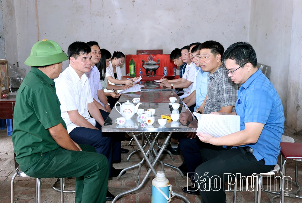 Khảo sát hiện trạng một số di tích trên địa bàn phường Thanh Miếu