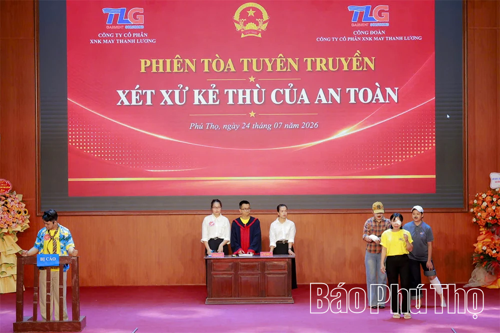 Hội thi “An toàn, vệ sinh viên giỏi tỉnh Phú Thọ năm 2026”