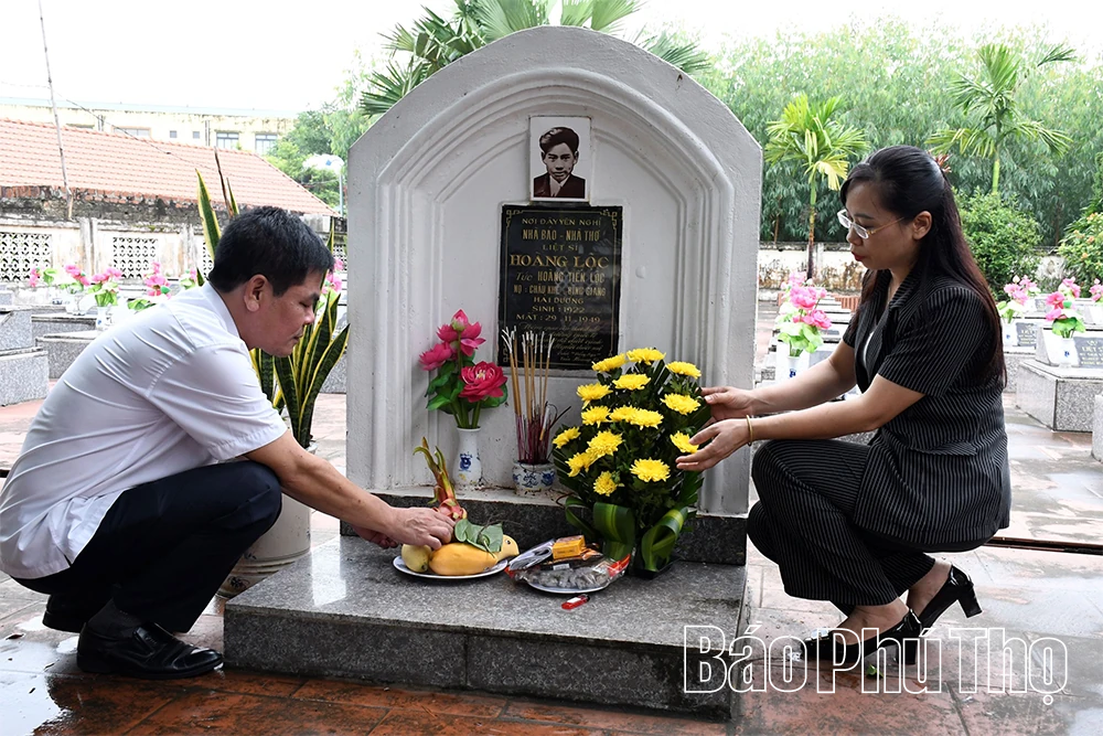 Hội Nhà báo tỉnh tri ân các nhà báo thương binh, liệt sĩ