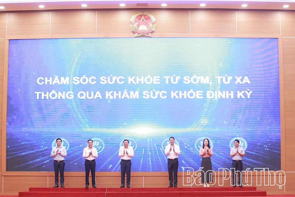 Phú Thọ ra quân khám sức khỏe miễn phí cho người dân năm 2026