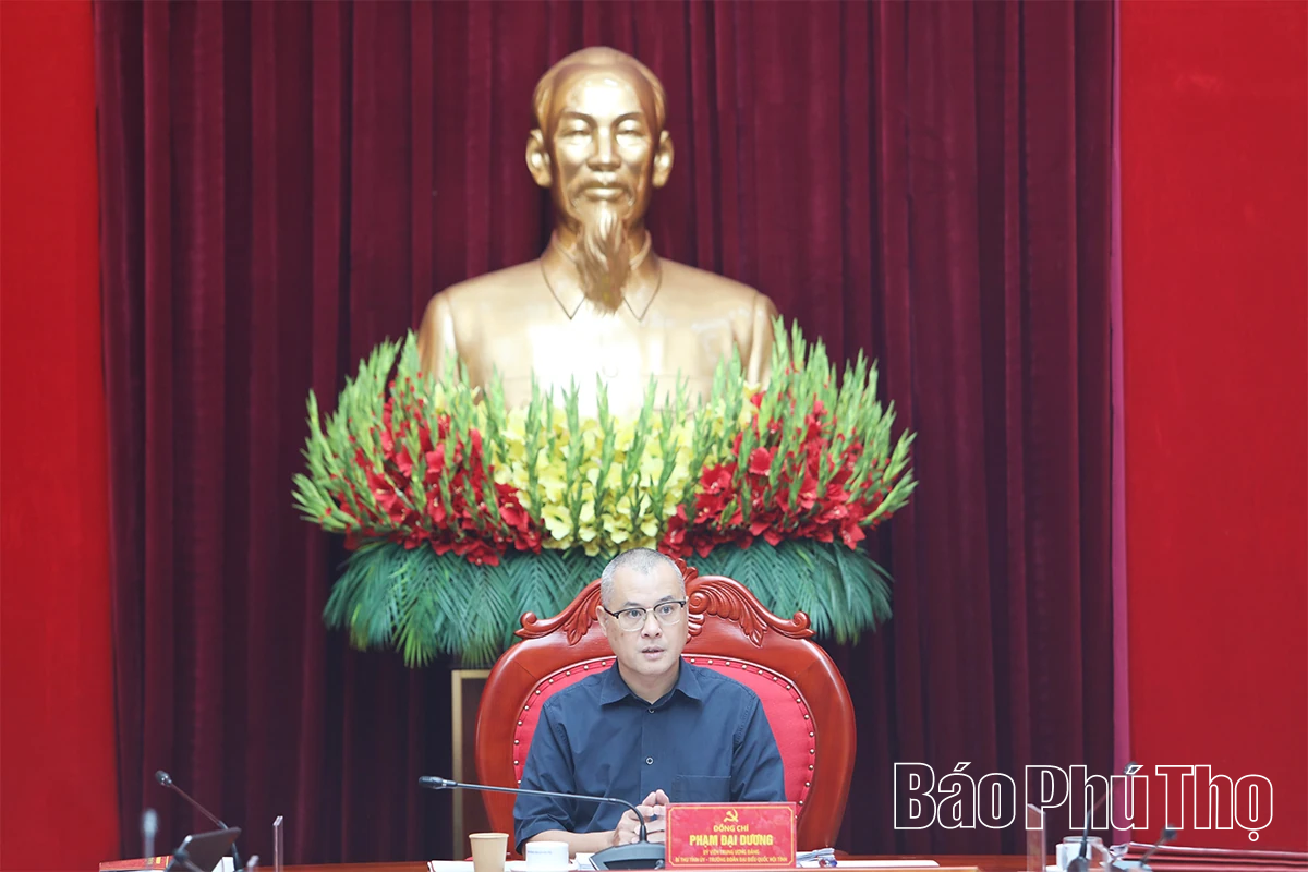Ban&nbsp;Thường vụ Tỉnh ủy cho ý kiến nhiều nội dung quan trọng về đầu tư, quy hoạch và phát triển kinh tế - xã hội