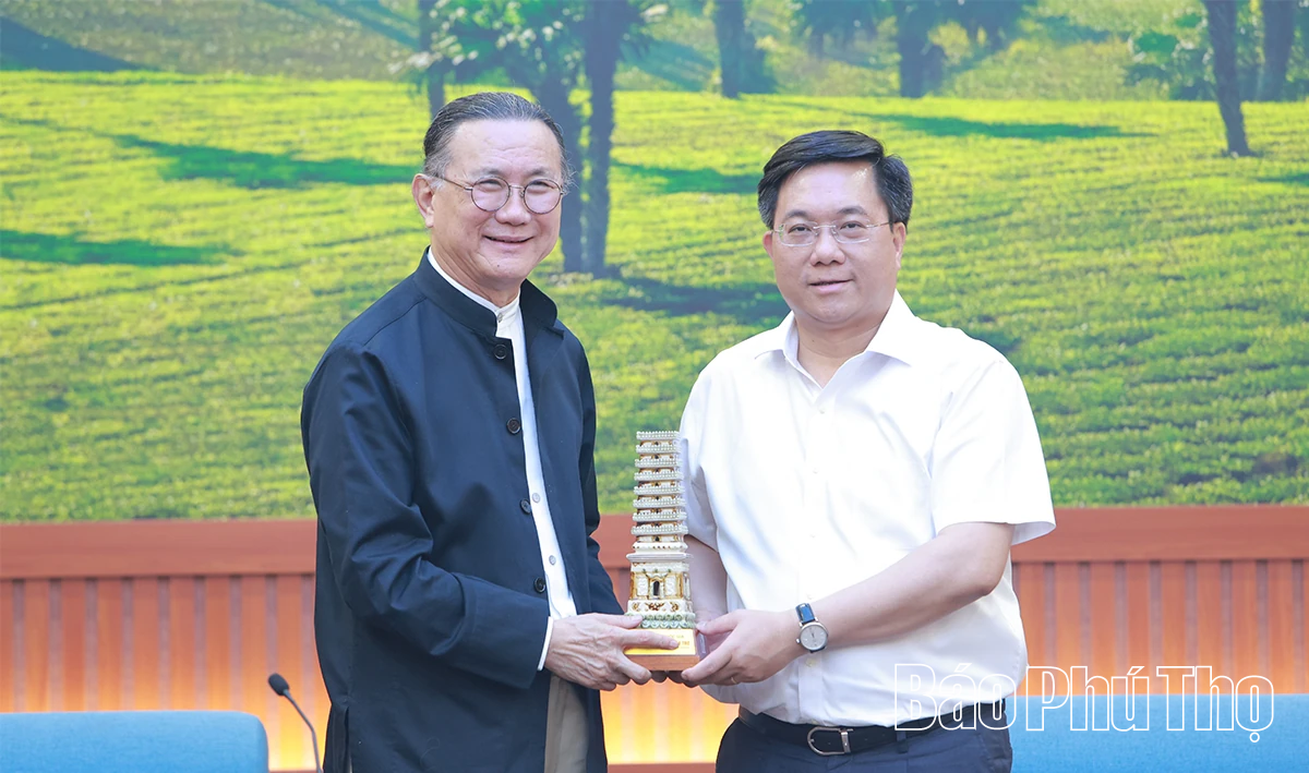 Phú Thọ - Amata mở rộng hợp tác phát triển công nghiệp