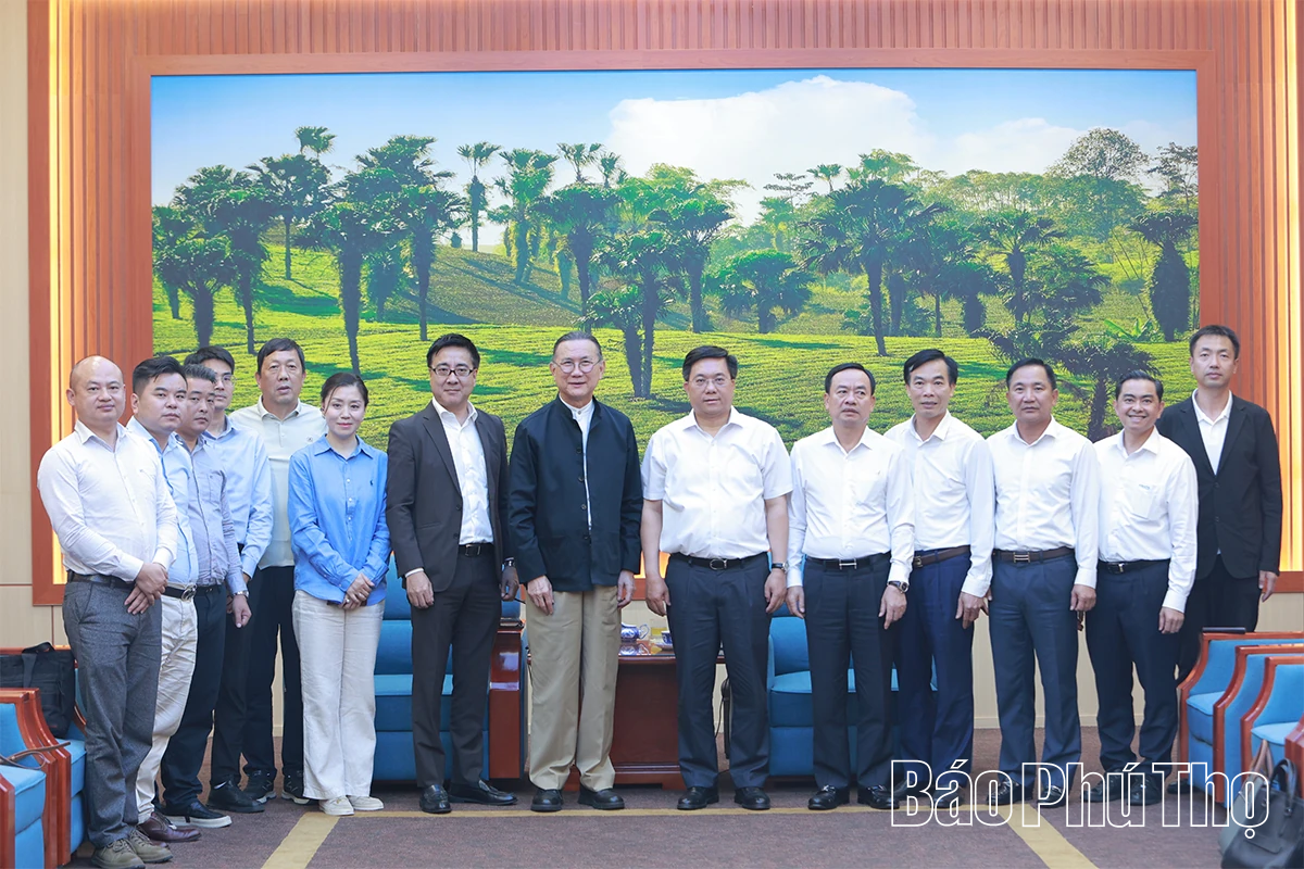 Phú Thọ - Amata mở rộng hợp tác phát triển công nghiệp