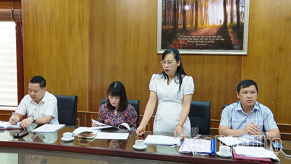 Ban Giám khảo Cuộc thi chính luận bảo vệ nền tảng tư tưởng của Đảng tỉnh Phú Thọ thống nhất kết quả chấm thi